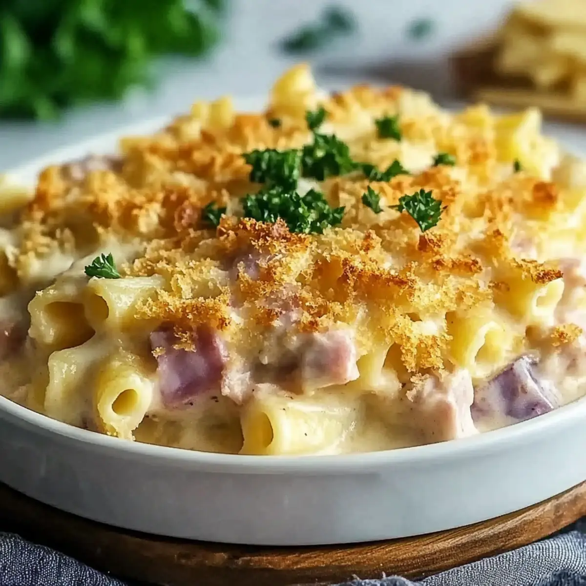 Chicken Cordon Bleu Casserole