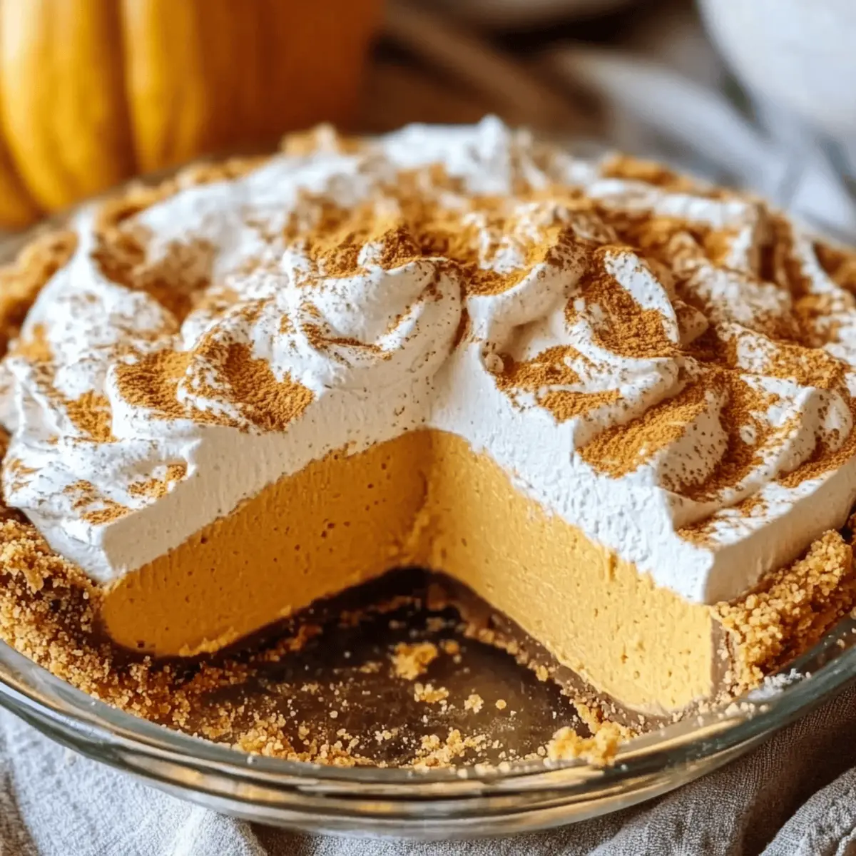 Pumpkin Mousse Pie