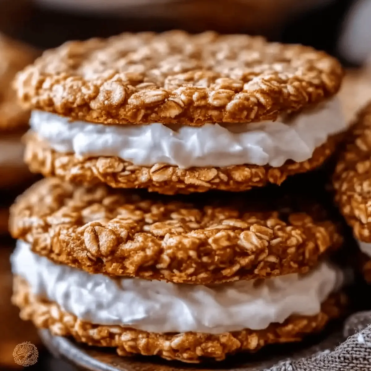 Pumpkin Oatmeal Cream Pies