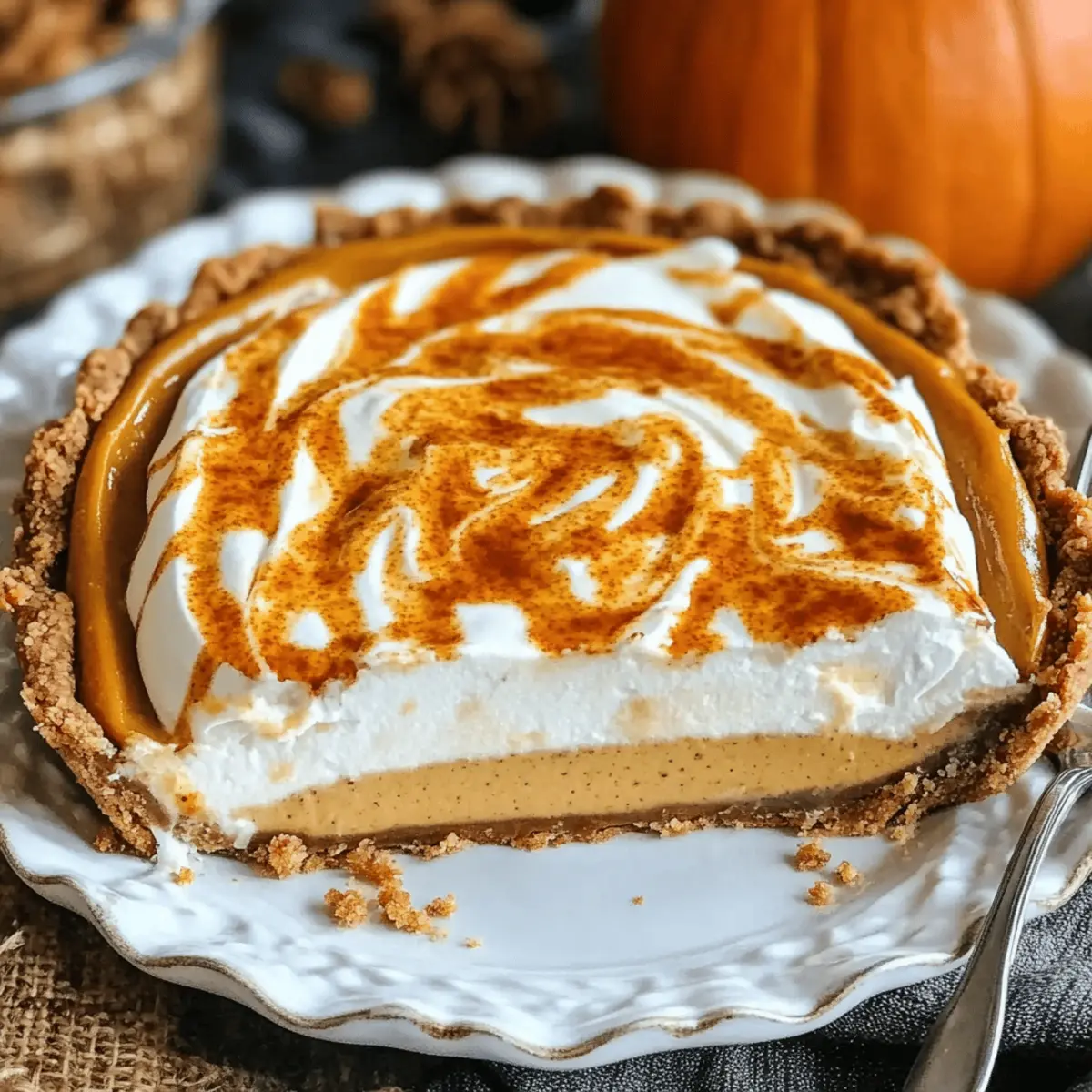 Pumpkin Cheesecake Pie