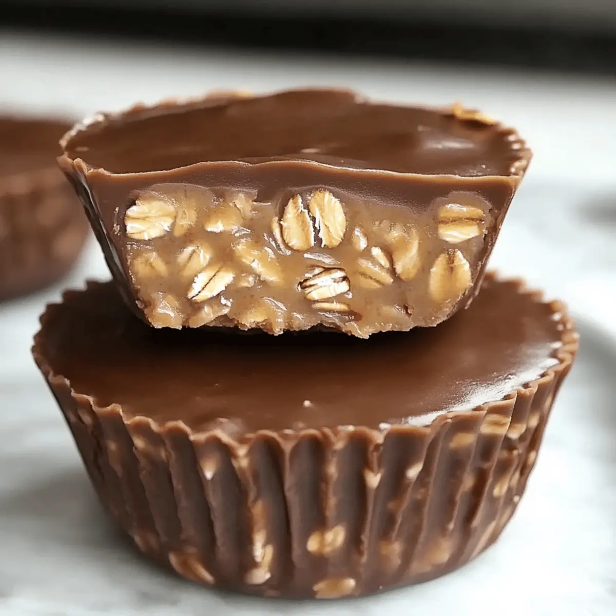 Peanut Butter Protein Oatmeal Cups
