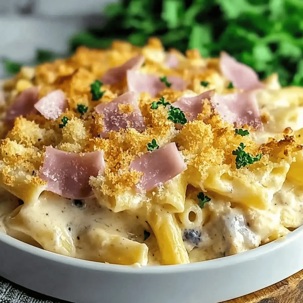 Chicken Cordon Bleu Casserole