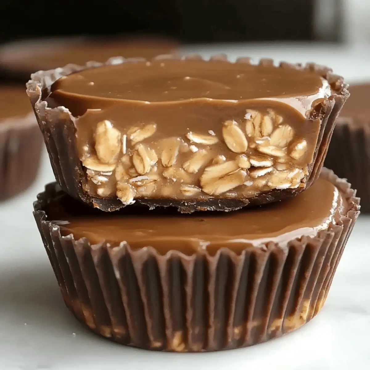 Peanut Butter Protein Oatmeal Cups