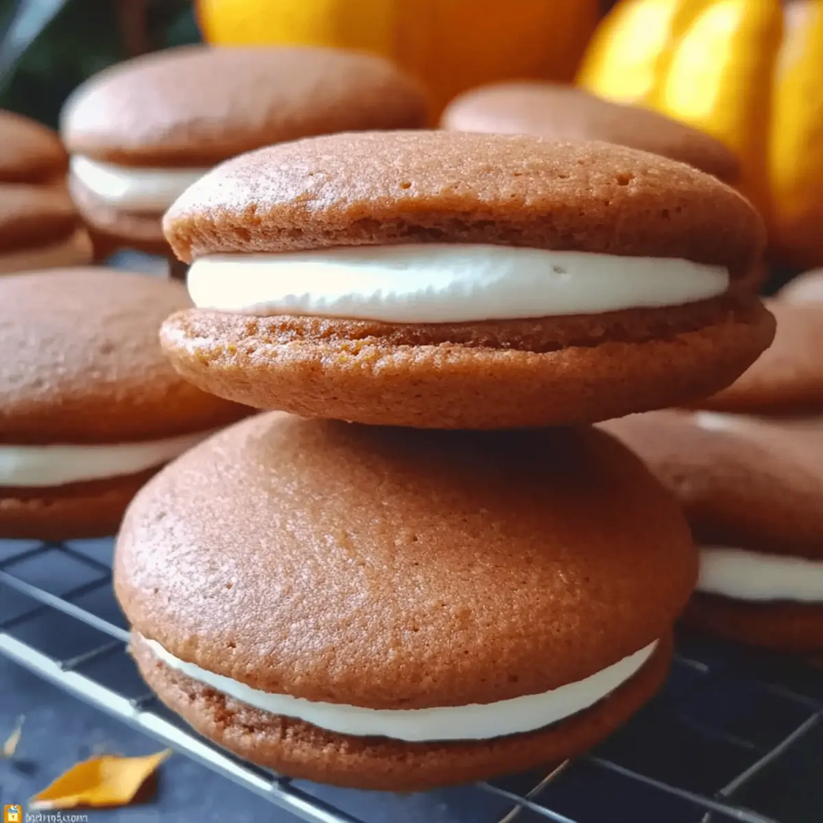 Pumpkin Whoopie Pies