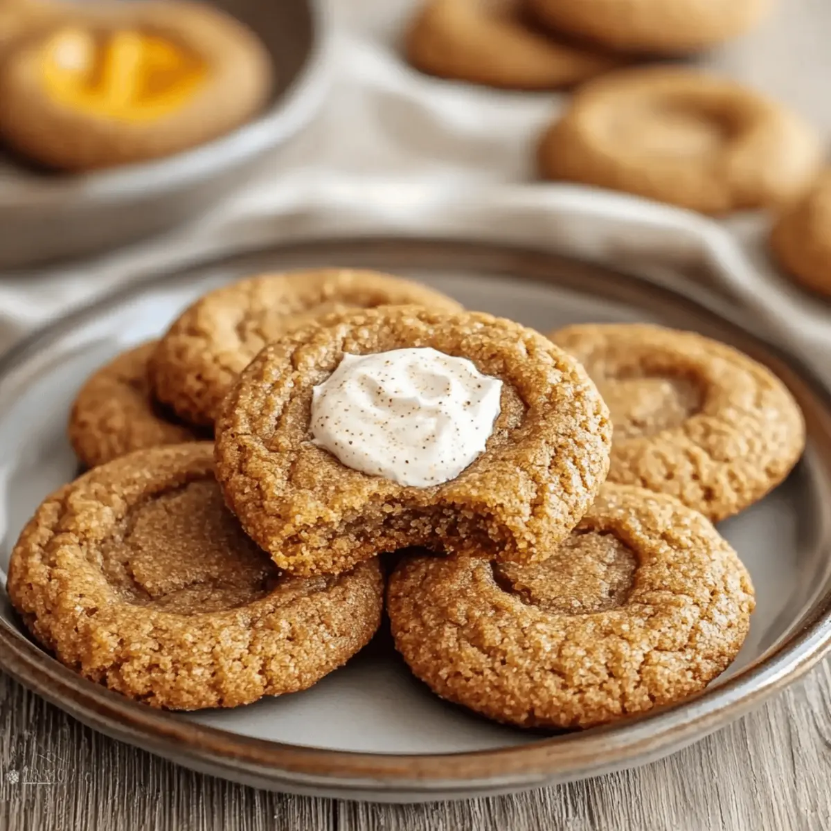 Vegan Pumpkin Pie Cookies