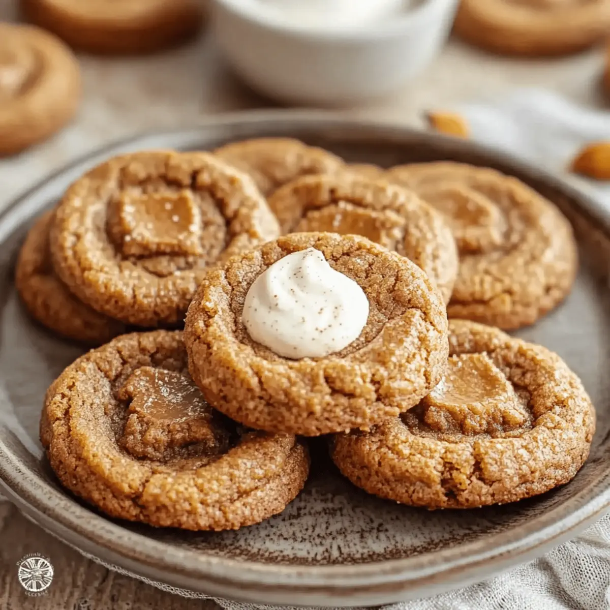 Vegan Pumpkin Pie Cookies