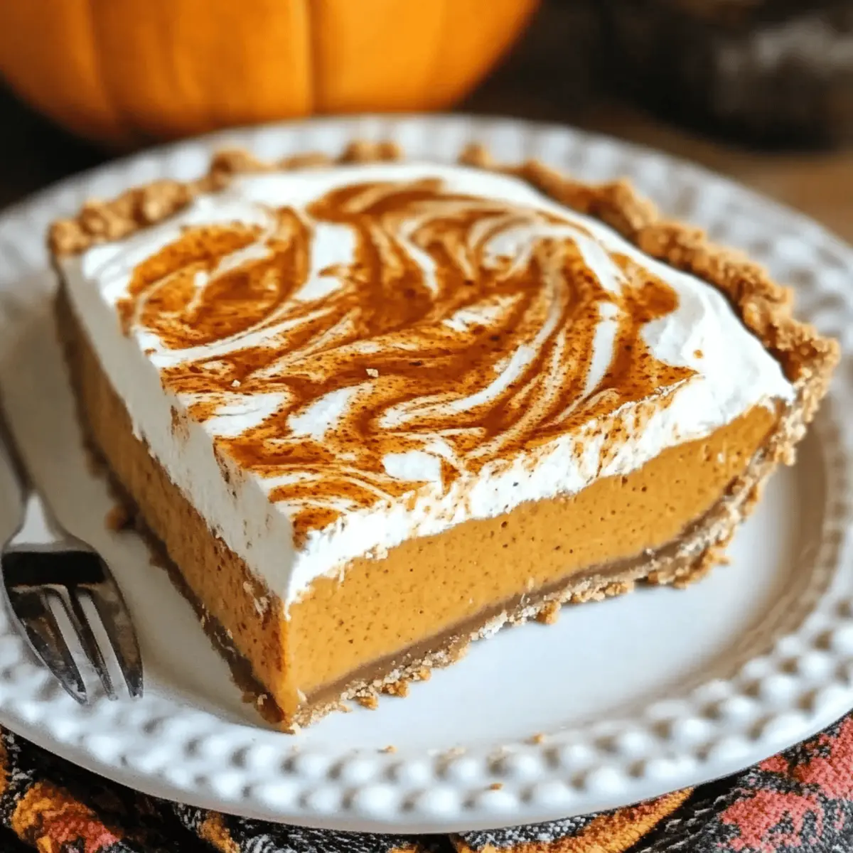 Pumpkin Cheesecake Pie