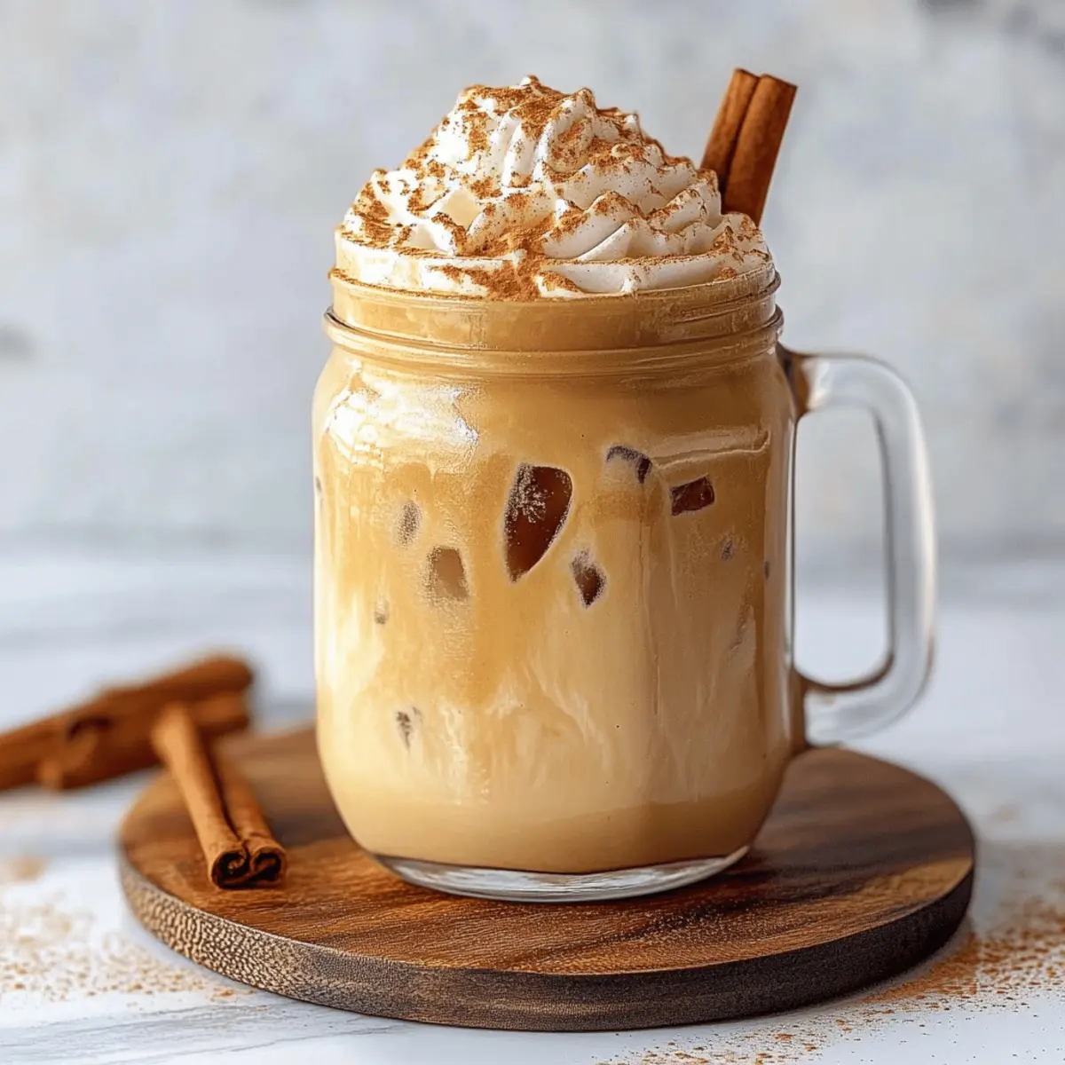 Iced Pumpkin Spice Latte