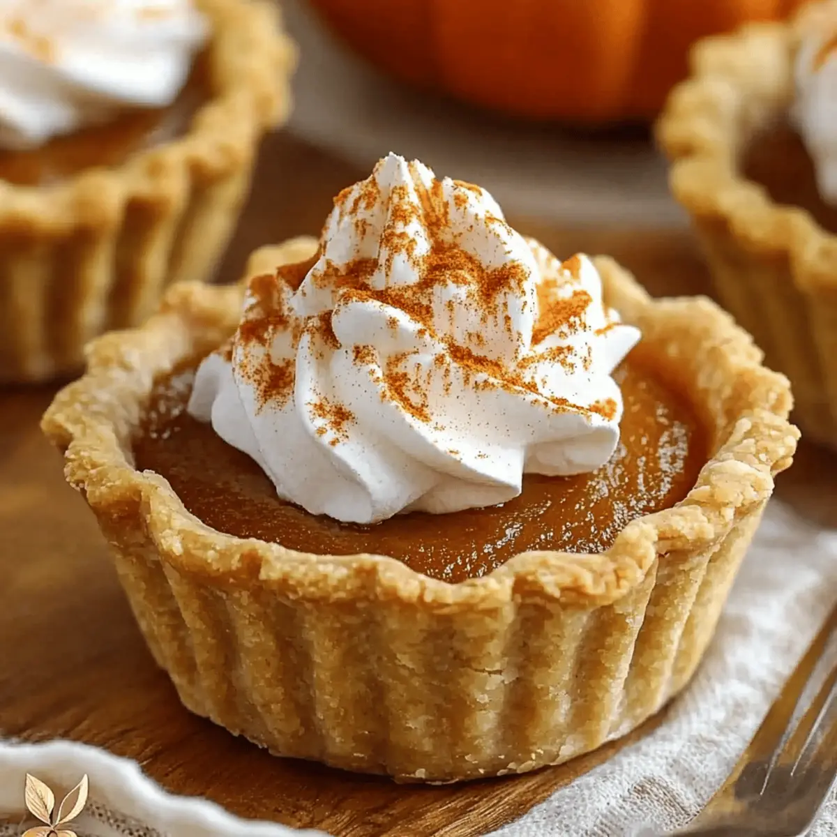 Mini Pumpkin Pies