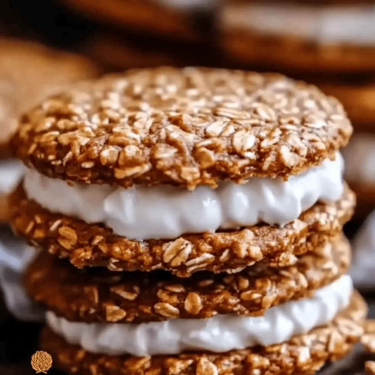 Pumpkin Oatmeal Cream Pies
