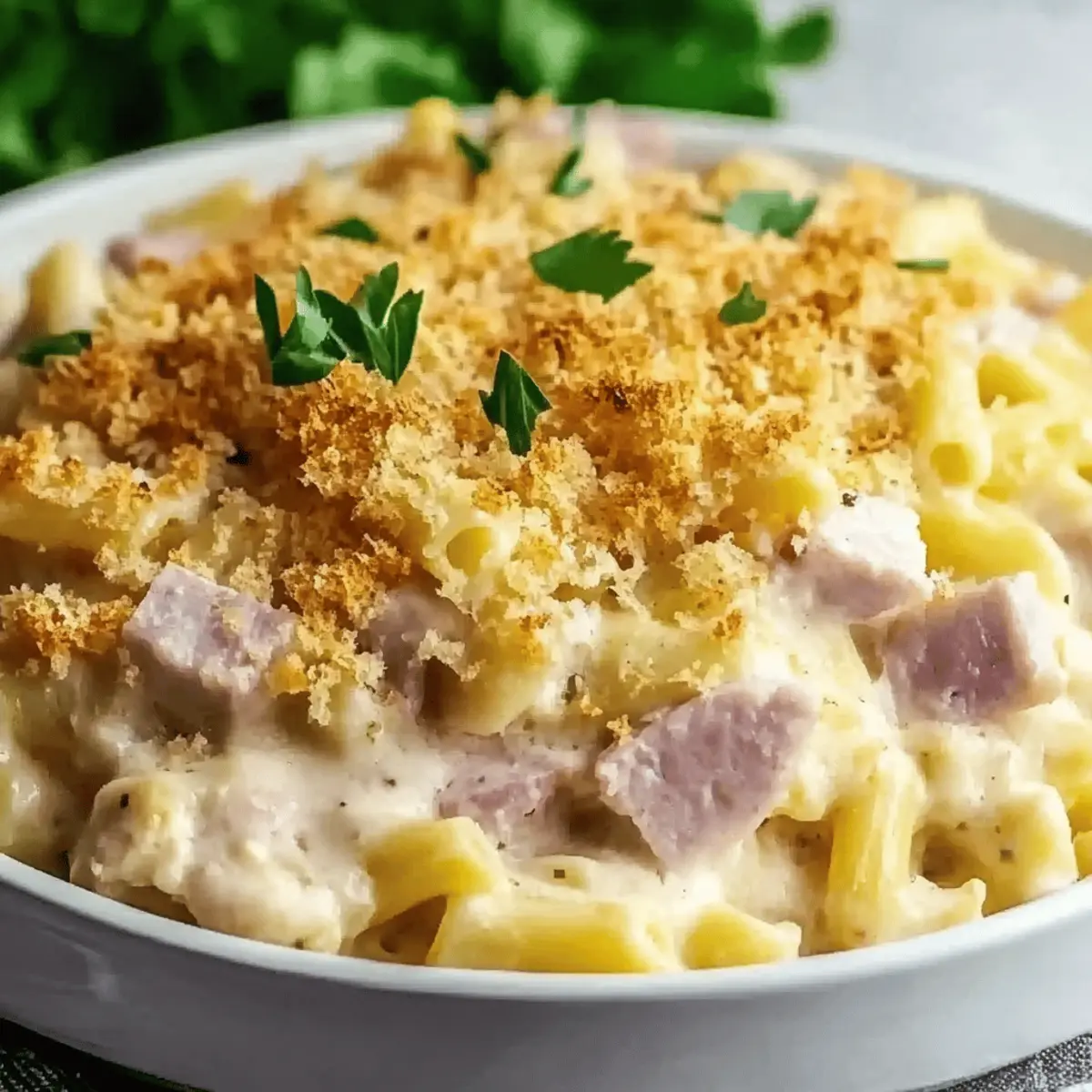 Chicken Cordon Bleu Casserole