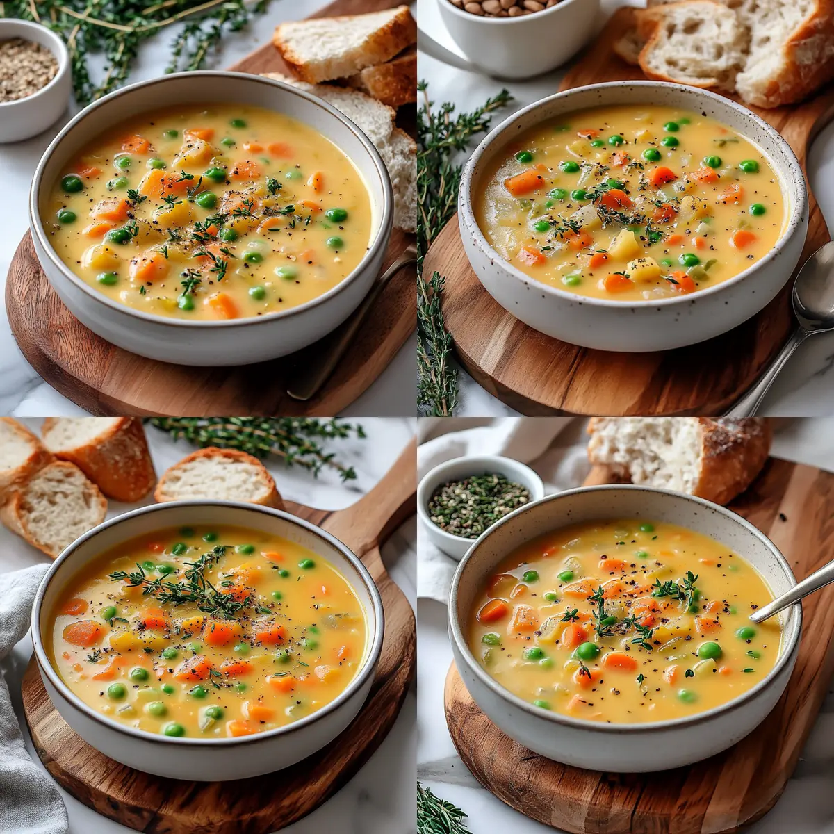 One-Pot Creamy Vegetable Soup