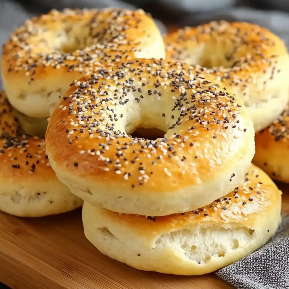 Keto Cottage Cheese Bagels