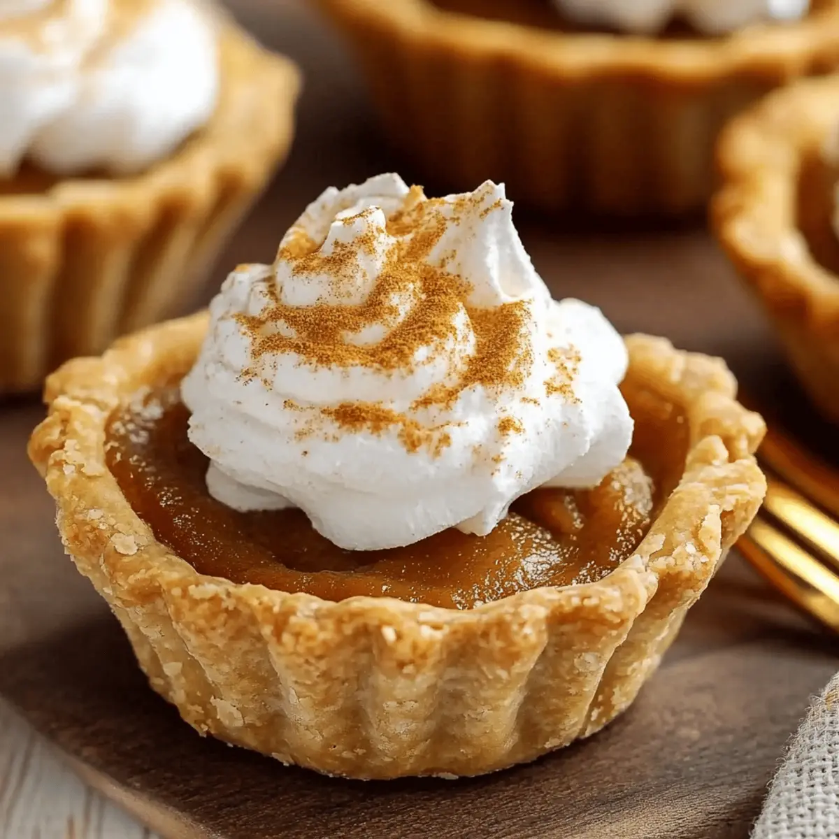 Mini Pumpkin Pies