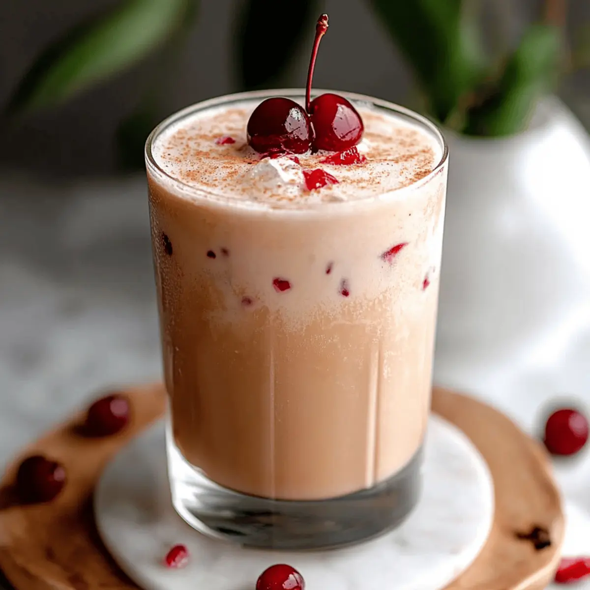 Iced Cherry Chai