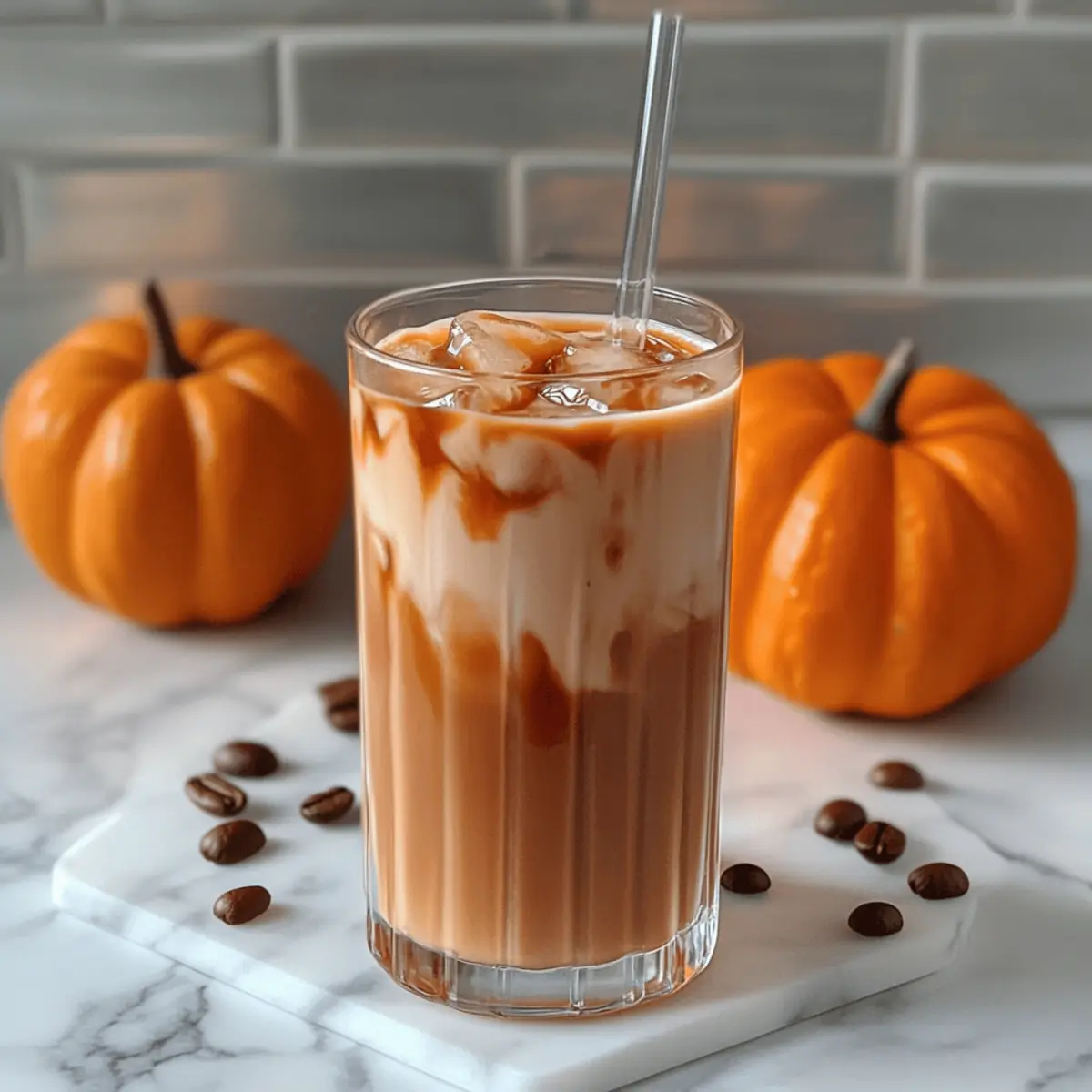 Salted Caramel Iced Coffee