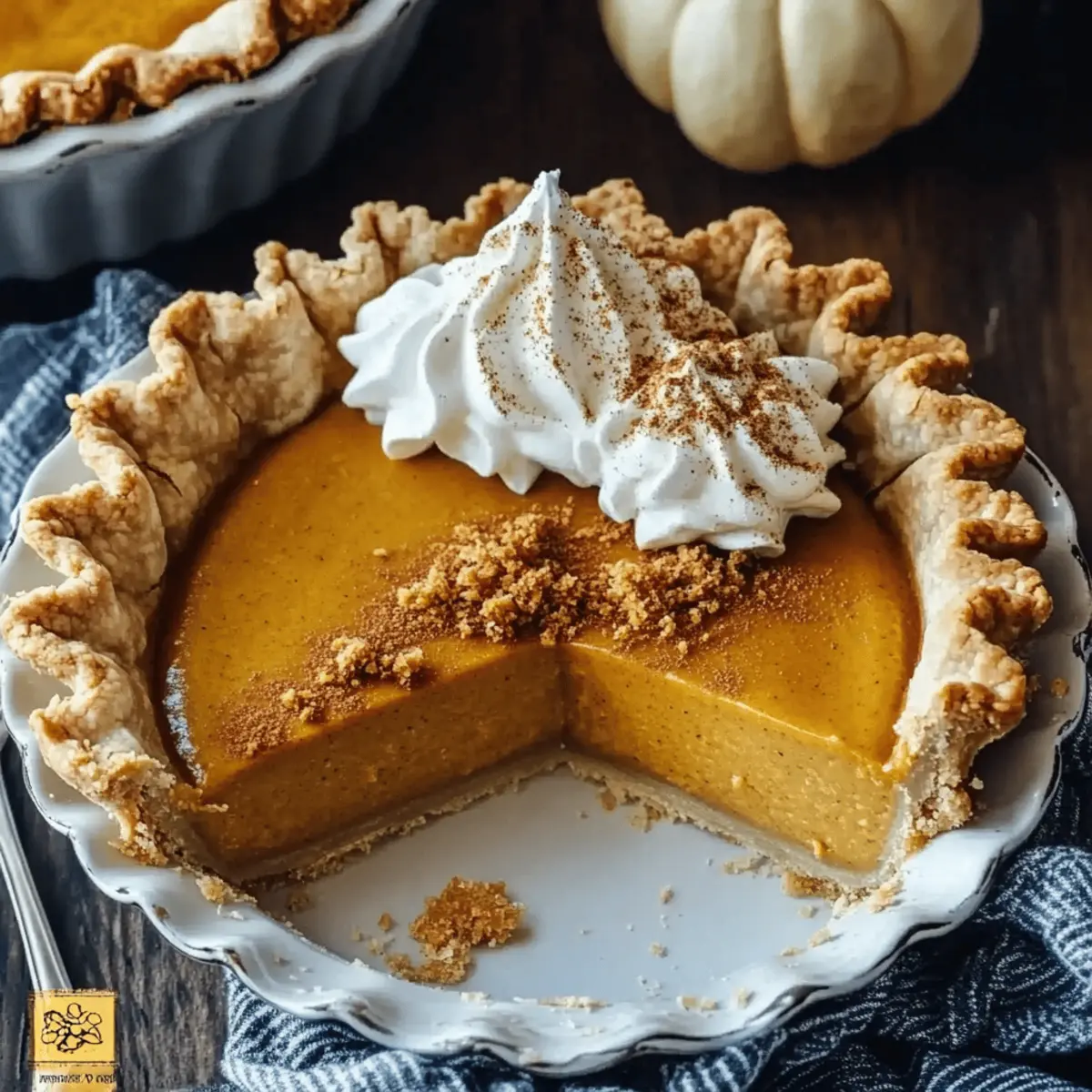 Pumpkin Custard Pie