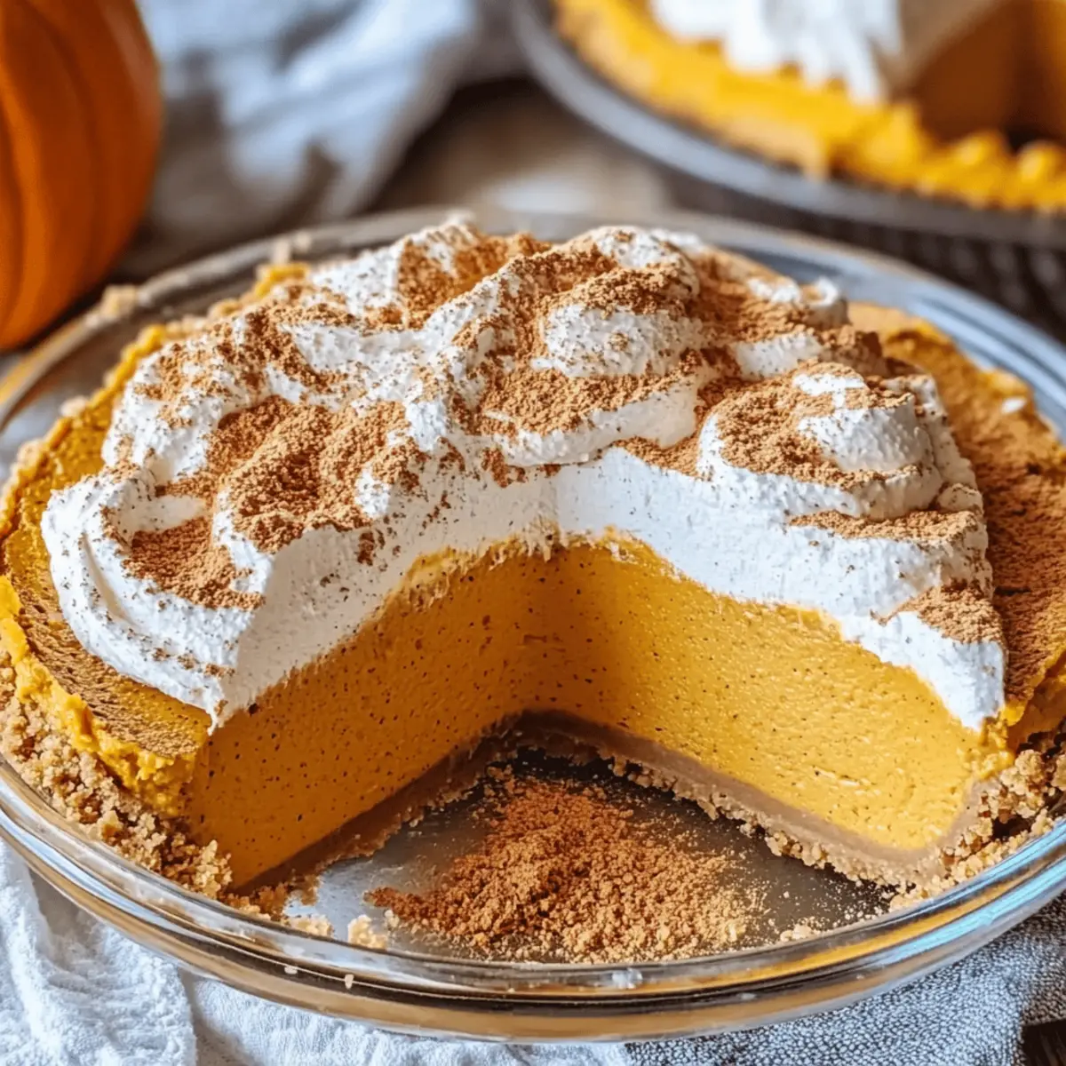 Pumpkin Mousse Pie