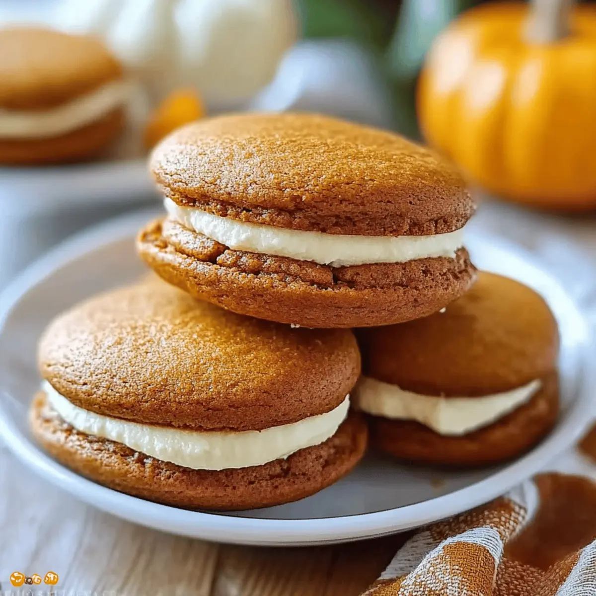 Pumpkin Whoopie Pie
