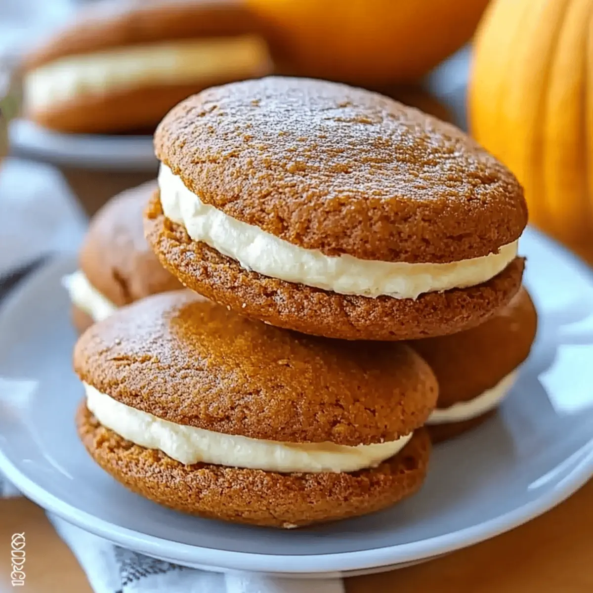 Pumpkin Whoopie Pie