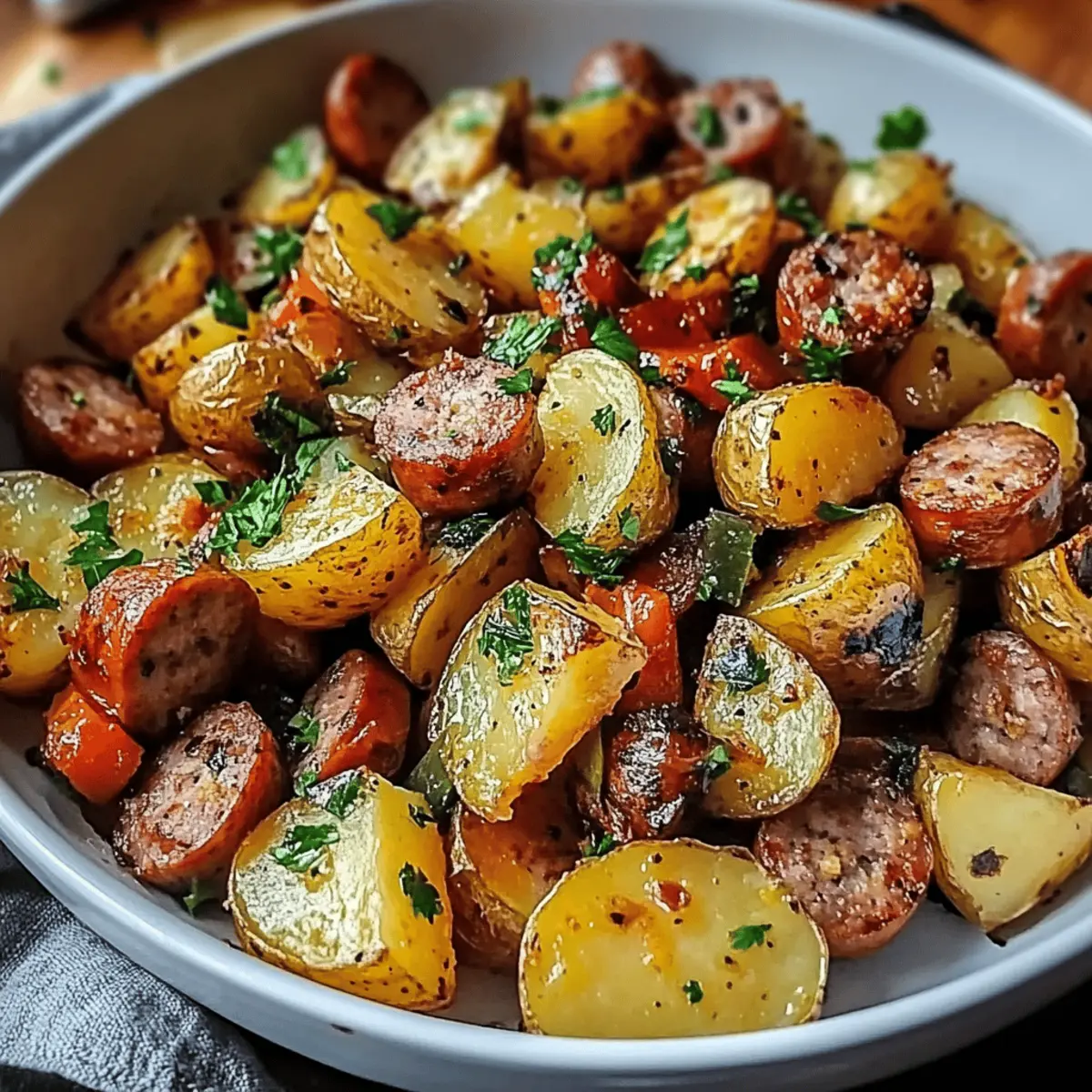 Sausage and Potatoes Skillet
