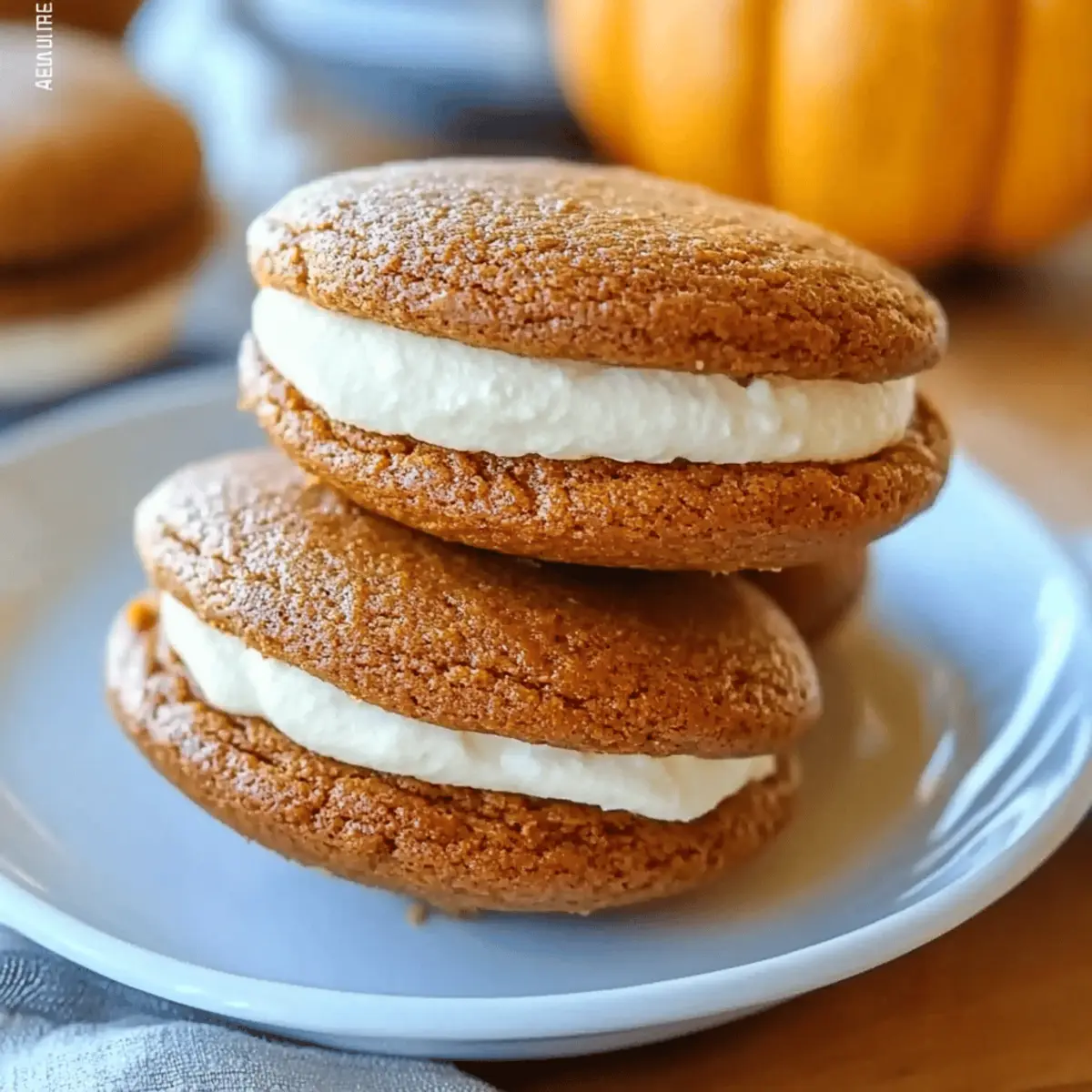 Pumpkin Whoopie Pie