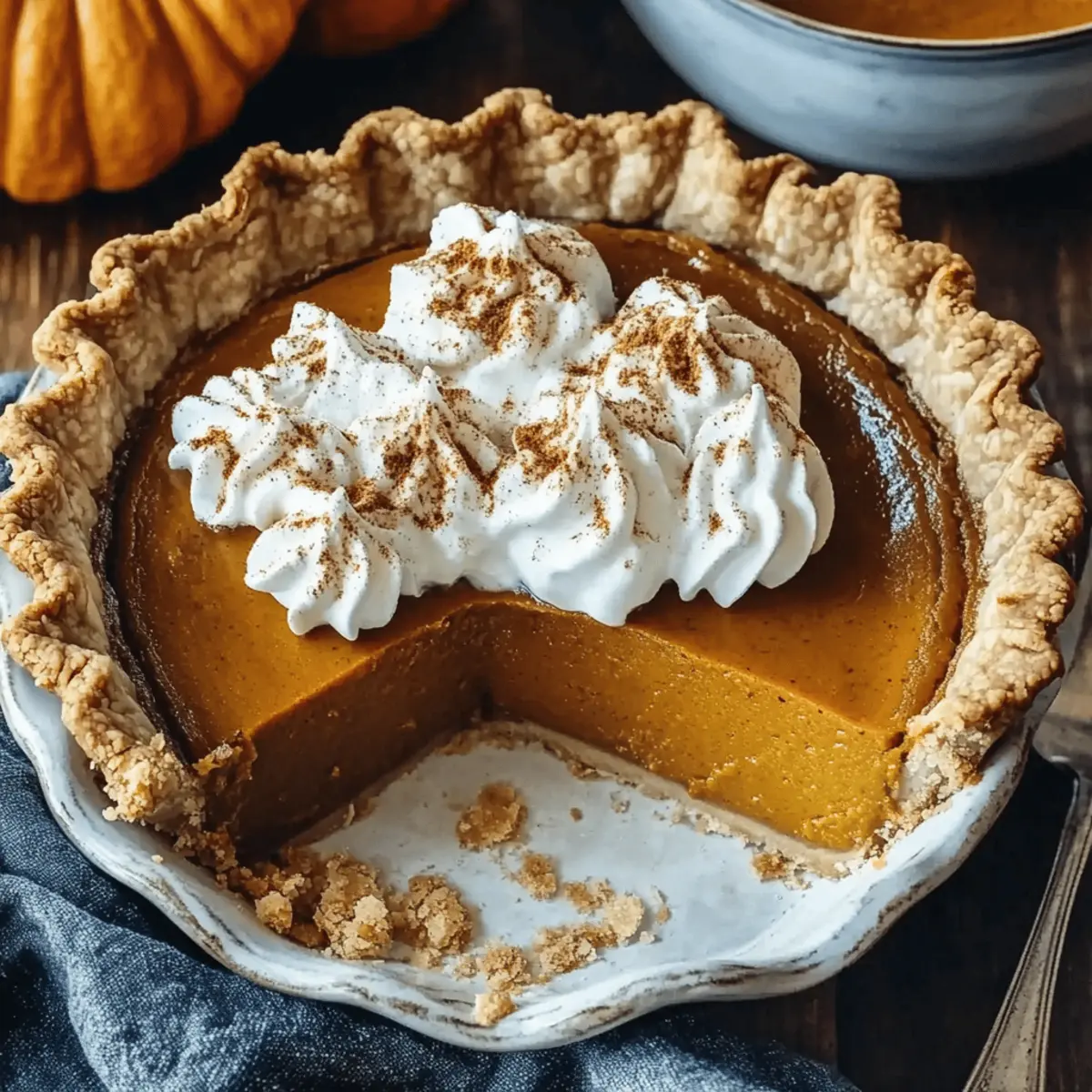 Pumpkin Custard Pie