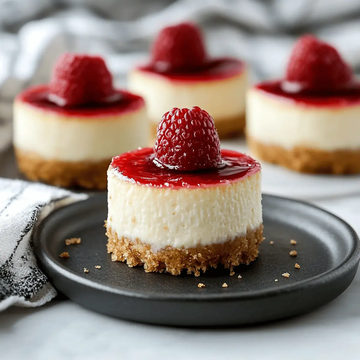 Mini New York Cheesecakes