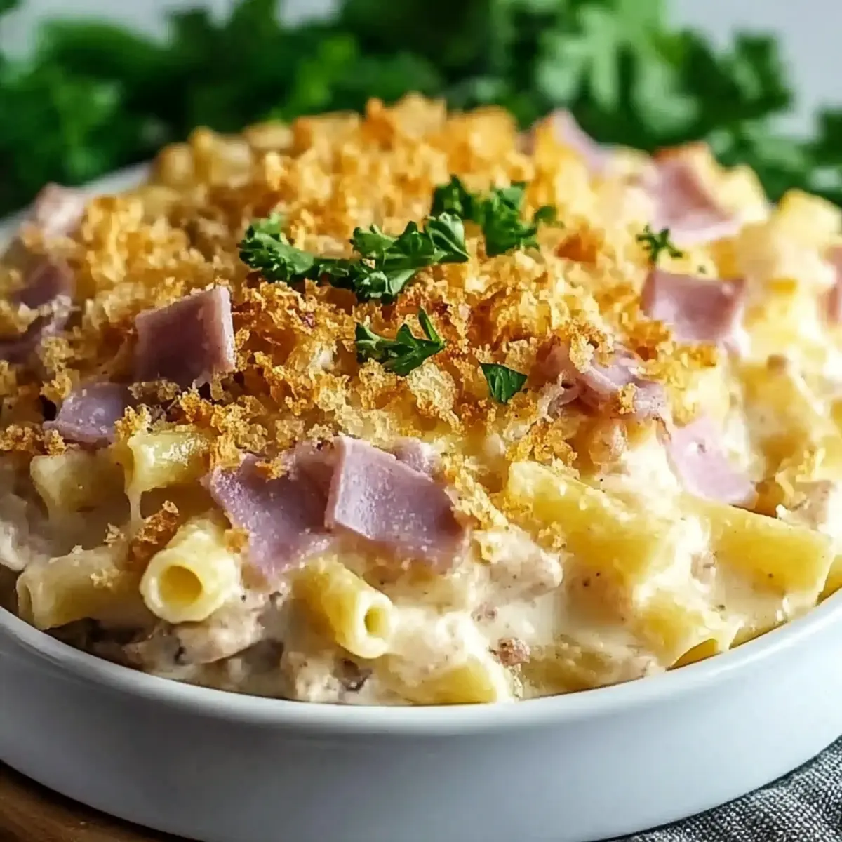 Chicken Cordon Bleu Casserole