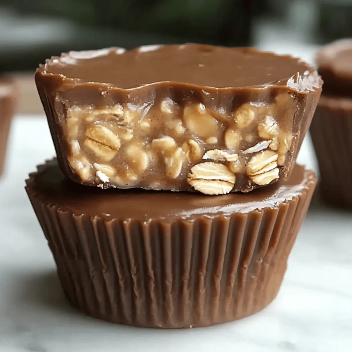 Peanut Butter Protein Oatmeal Cups