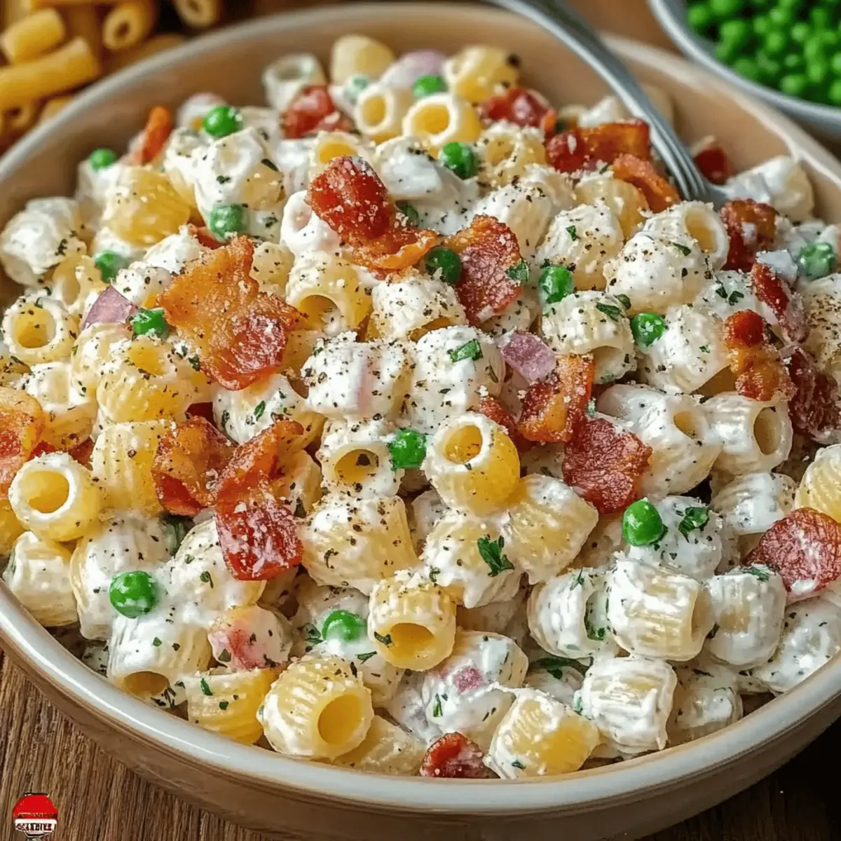 Bacon Ranch Pasta Salad