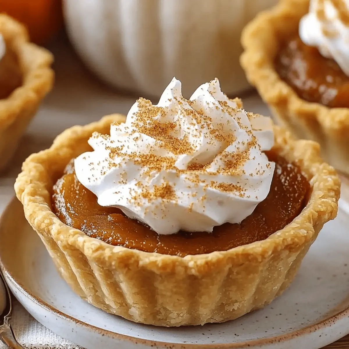 Mini Pumpkin Pies