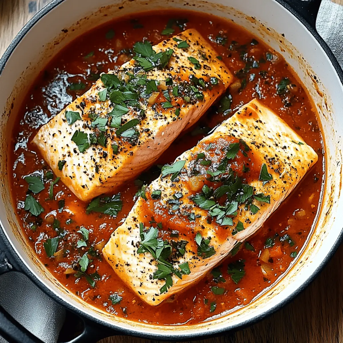 Salmon all'Arrabbiata