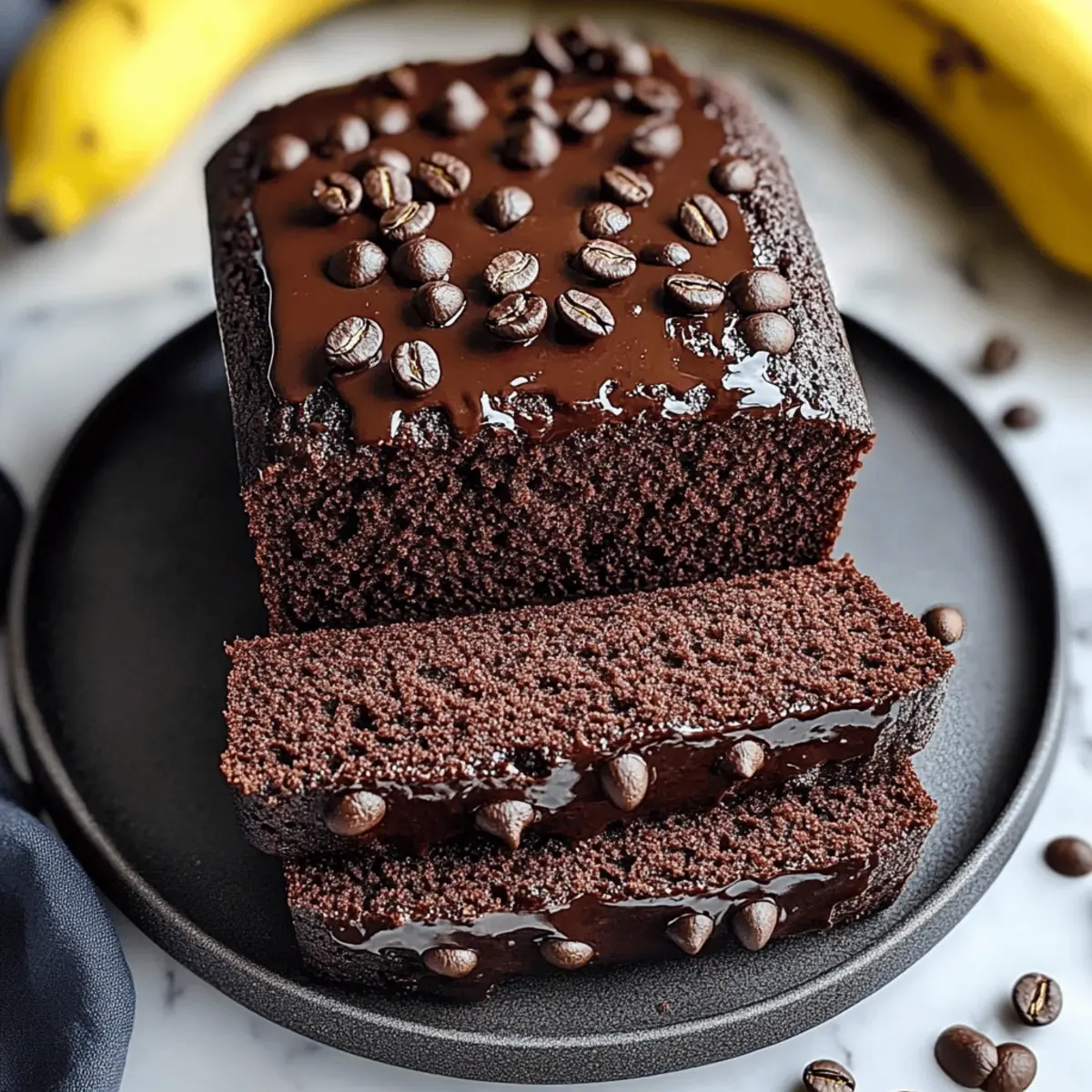 Chocolate Espresso Banana Bread