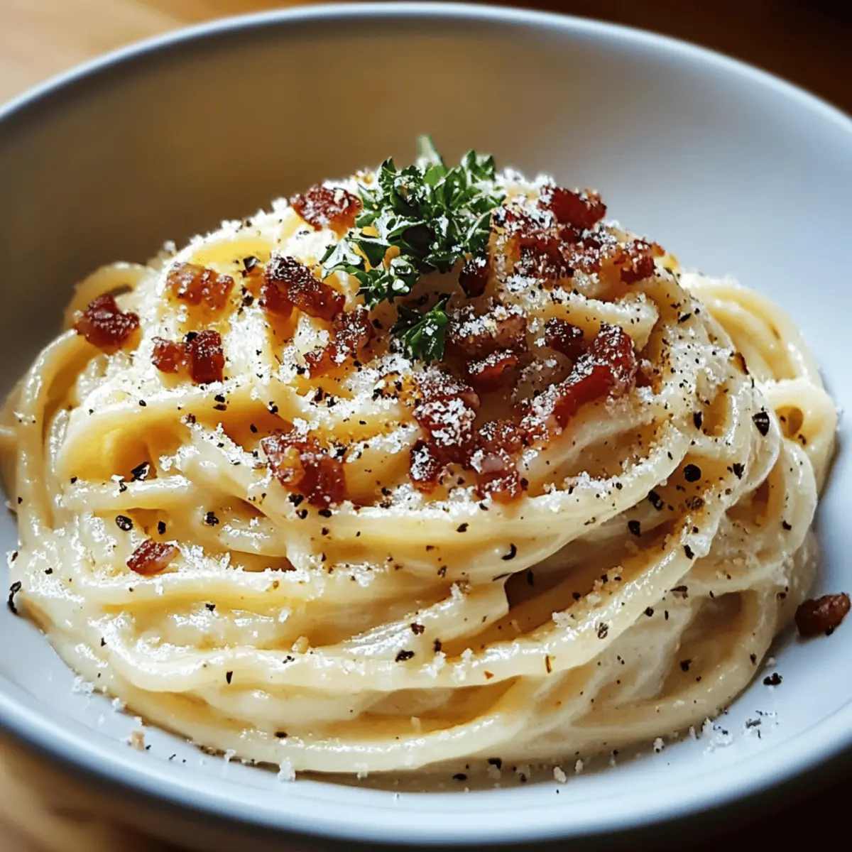 Bacon Carbonara Pasta