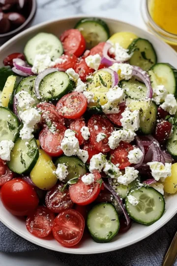 Greek Cucumber Salad