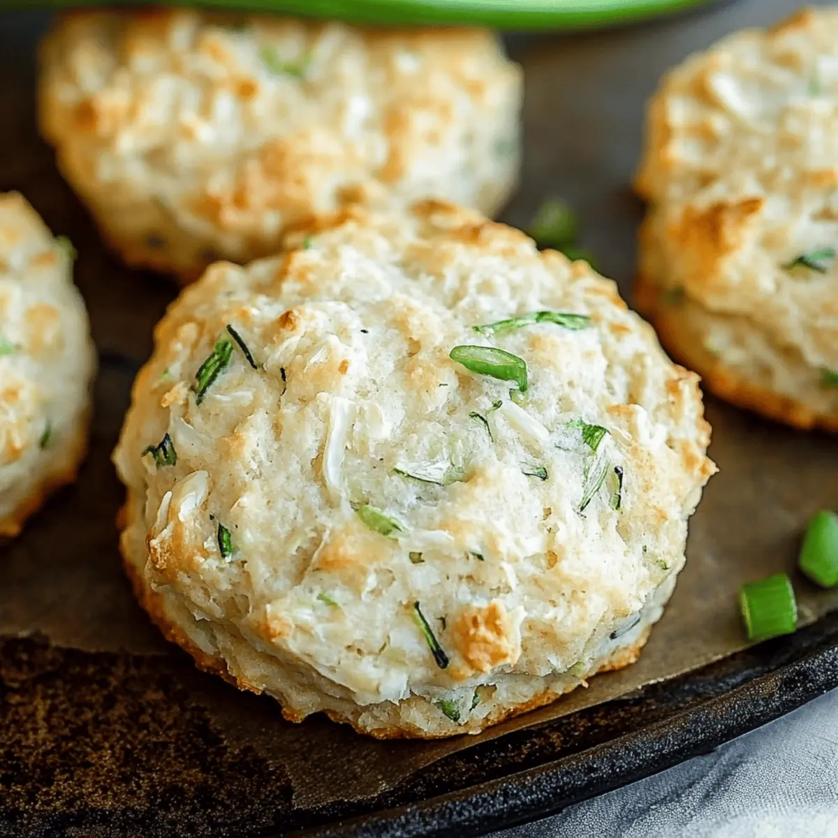 Zucchini Biscuits with Cheddar and Scallions