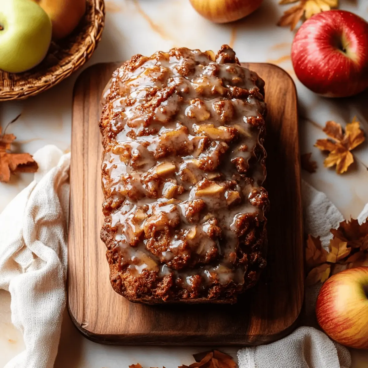 Amish Apple Fritter Bread