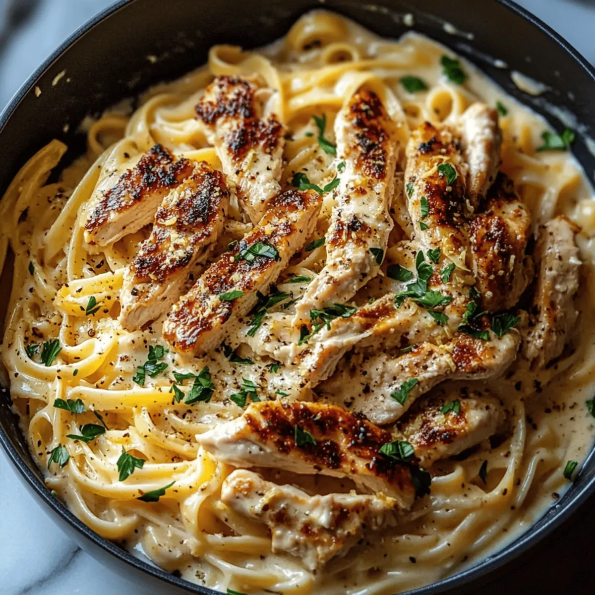 Creamy Lemon Chicken Pasta