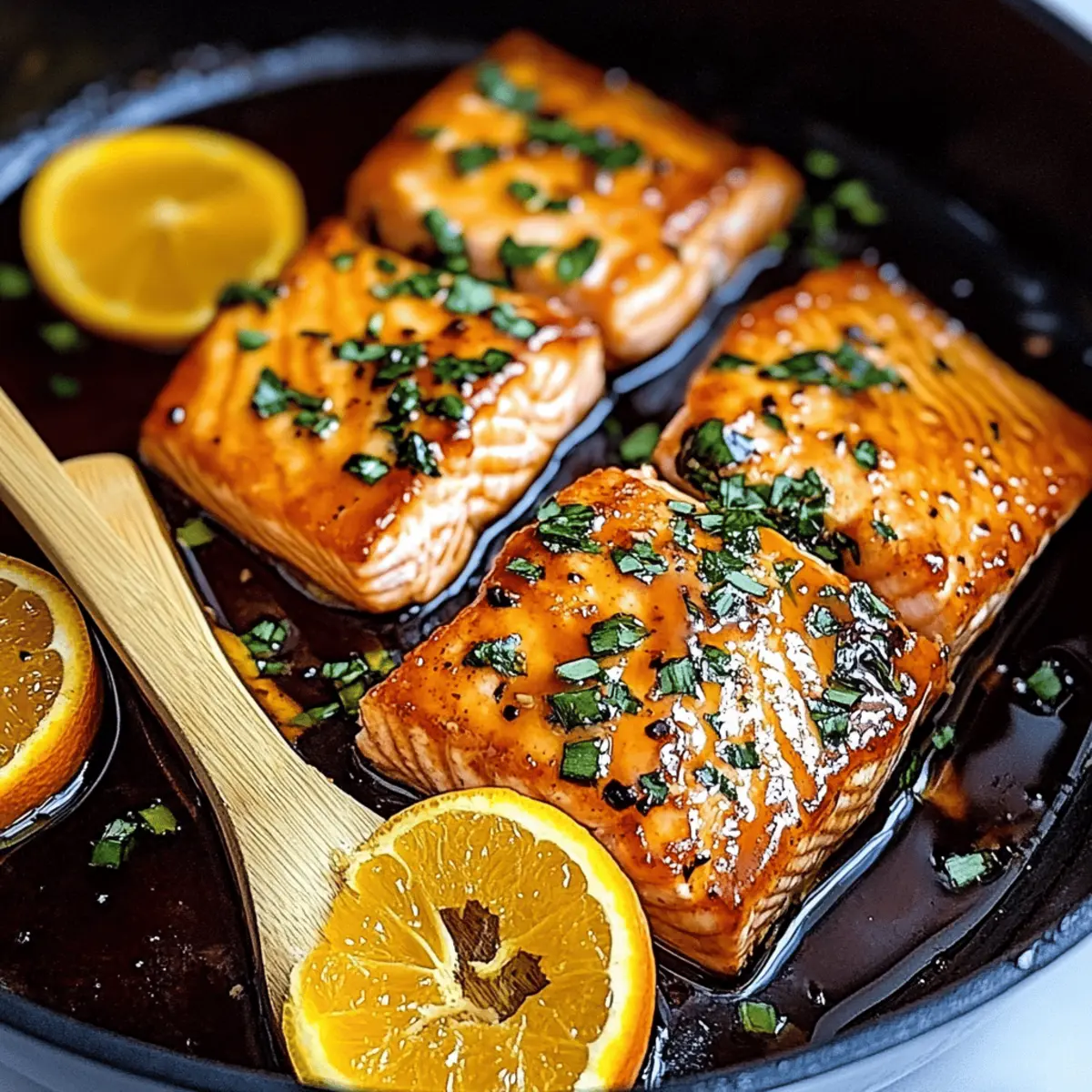 Orange Glazed Salmon