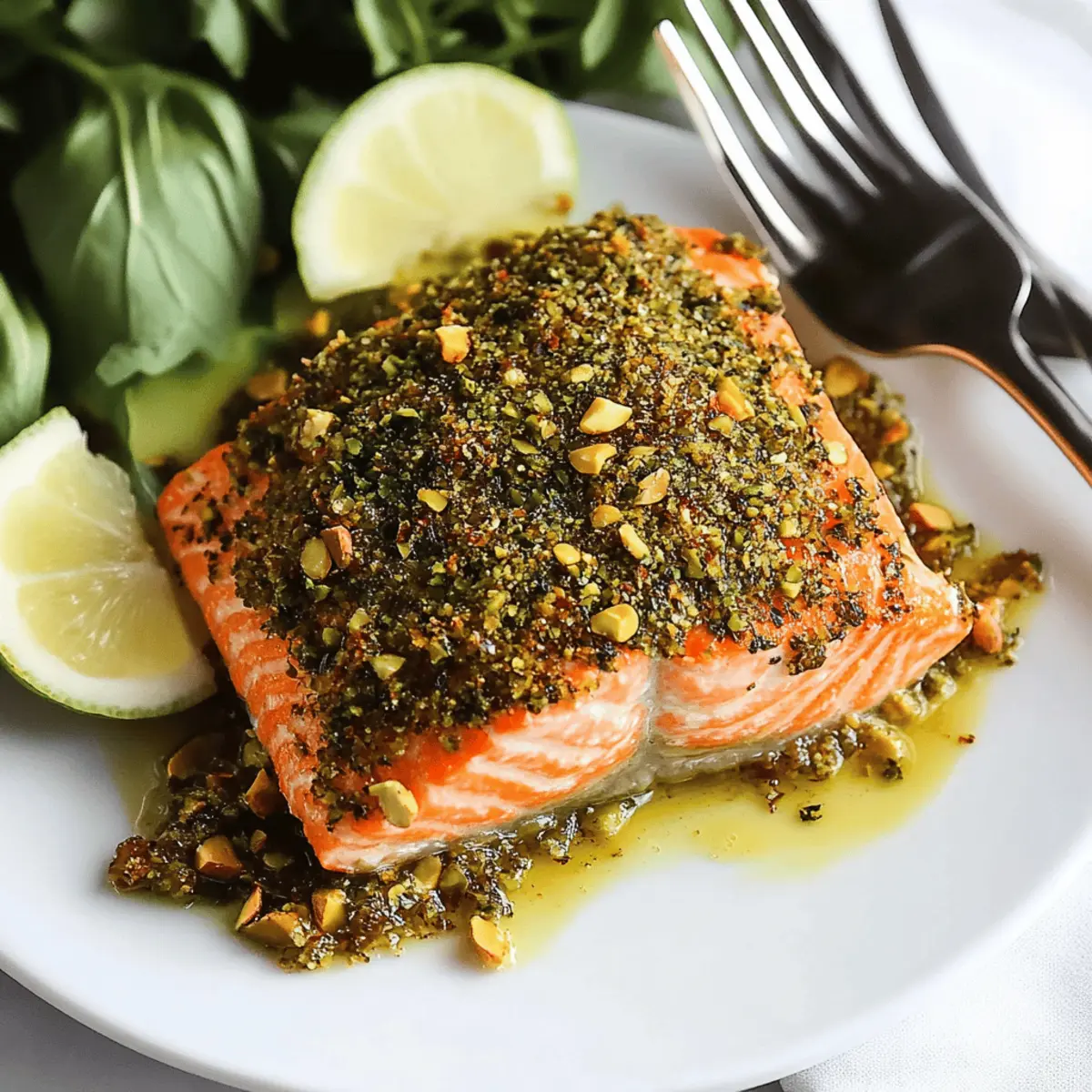 Pistachio-Crusted Salmon