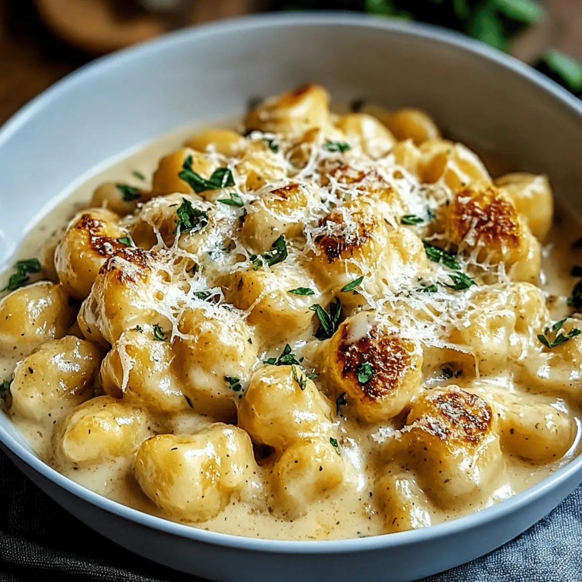 Creamy Crack Chicken Gnocchi