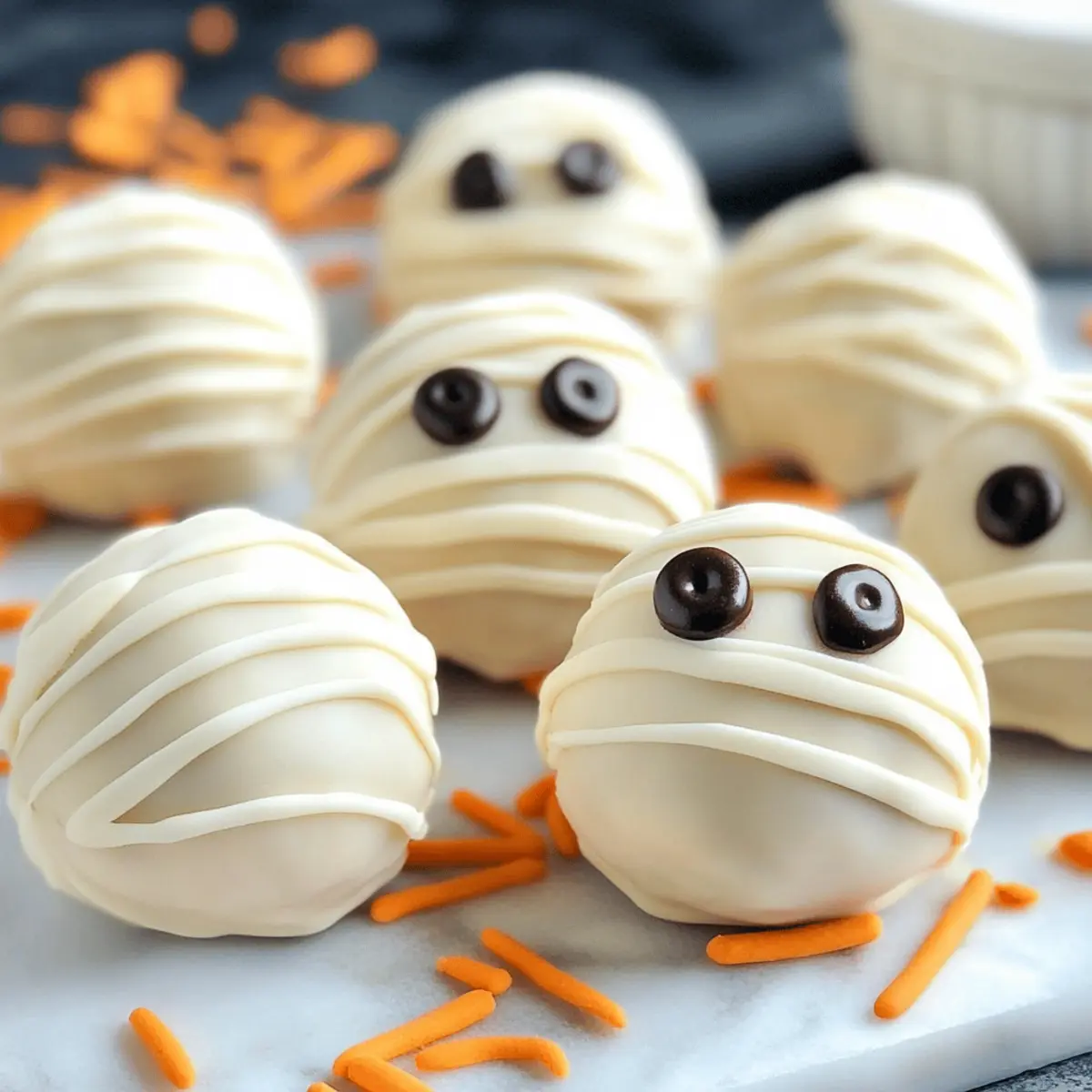 Mummy Cake Balls