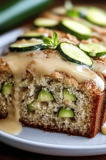 Cinnamon Roll Zucchini Bread