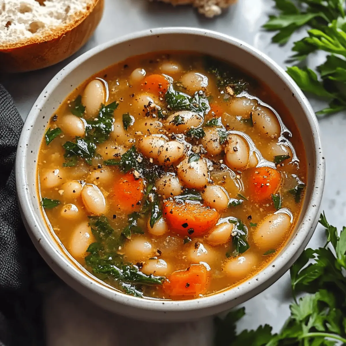 Cozy White Bean Soup