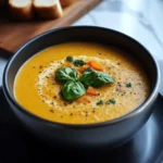 Creamy Roasted Veggie Soup