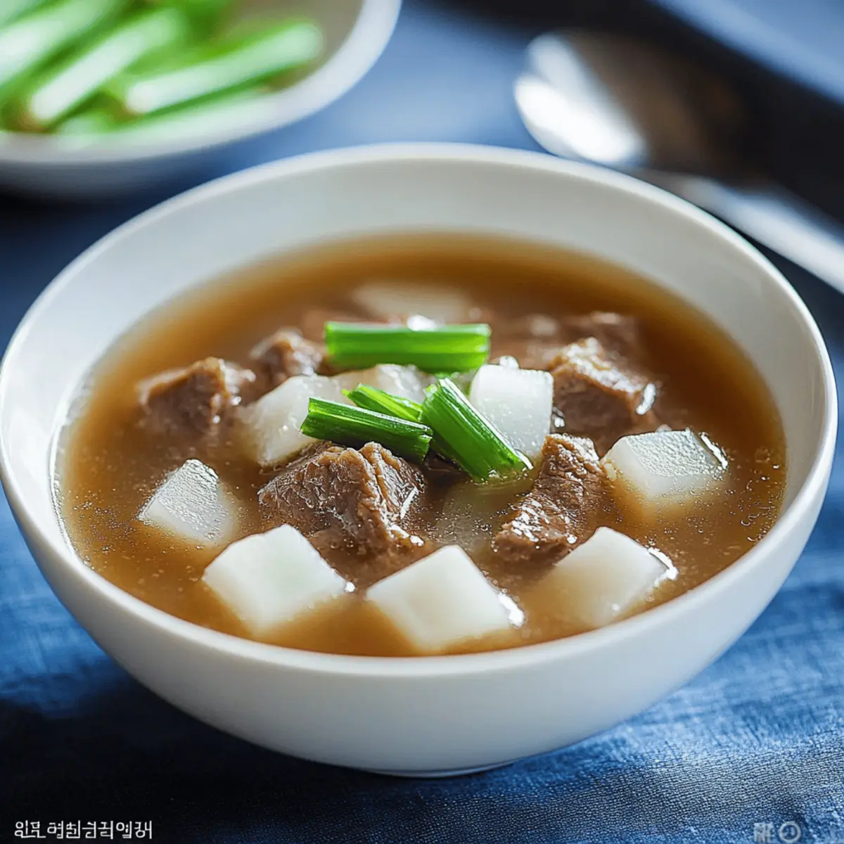 Korean Beef and Radish Soup
