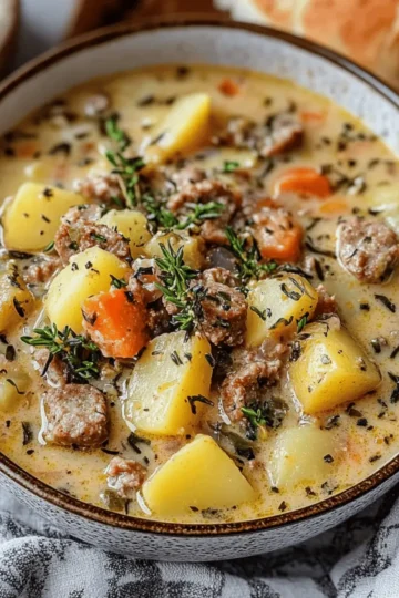 Potato and Sausage Chowder
