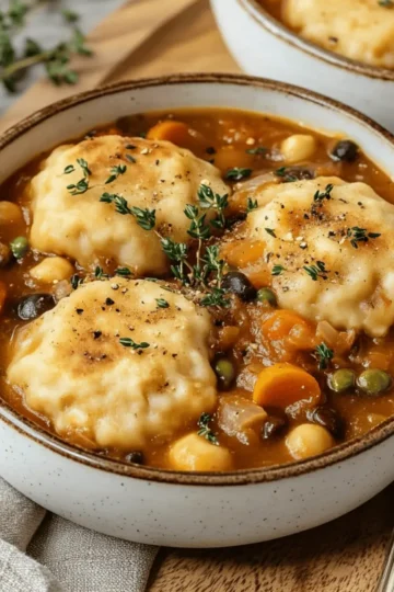 Vegan Dumpling Stew