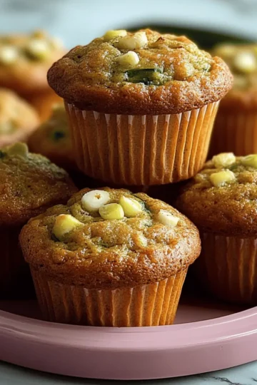 Zucchini Banana Bread Muffins